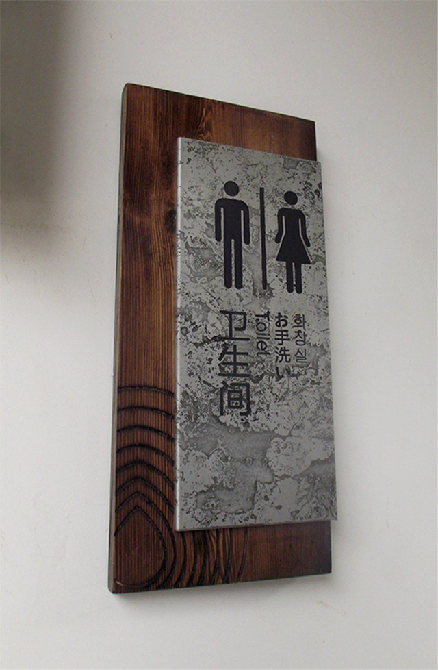 奔流標(biāo)識導(dǎo)視門牌